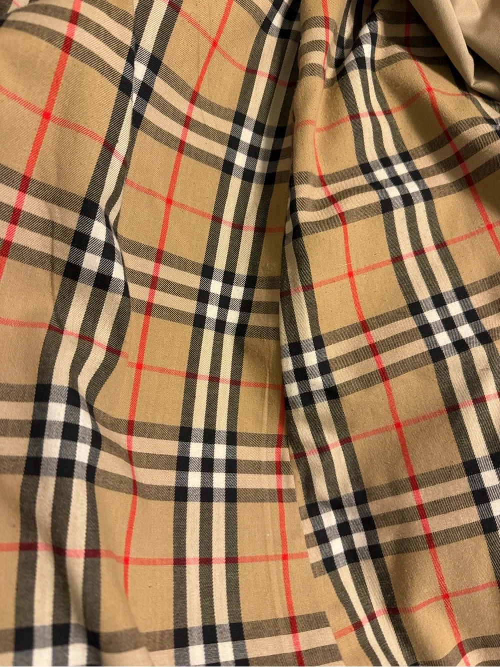 Burberry Beige Trench Coat with Signature Check Lining - Picture 3 of 8